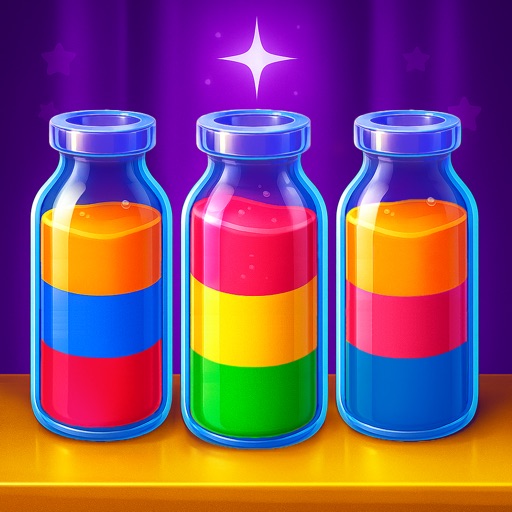 Magic Sort! — Krāsu šķirošanas spēle iOS ierīcēm